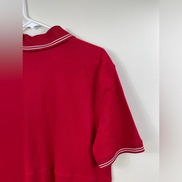 Red Polo Dress by Talbots Cotton Work Summer Size XL - Picture 11 of 14